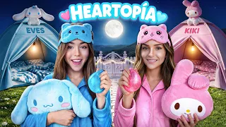 We Had A One Color SLEEPOVER In Heartopia!