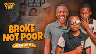 OBINNA SHOW LIVE: CRAZY NOT CRAZY - 3MEN ARMY