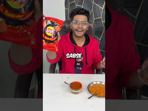 EATING ONLY RED COLOR FOOD FOR 24 HOURS - DAY 1 #shorts