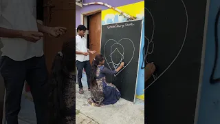 Amazing Drawing!! How to Draw Mom Drawing!! with U Letter! Beginners!!