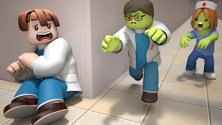 ROBLOX Brookhaven 🏡RP: ZOMBIES Attack Hospital ♪ Roblox Music Video | Roblox BIG