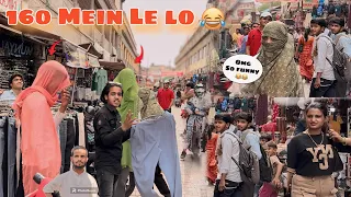 160 V/S 500 Mein Public Prank 😂 Full Public Reaction 😱 Funny Prank Video in Agra Raja Mandi