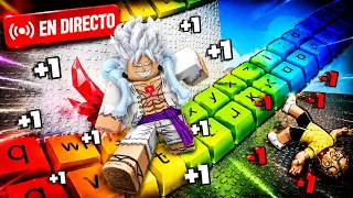 🔴JUGANDO ROBLOX ESCAPA DEL TECLADO CON RETOS! 😲 DÍA 5