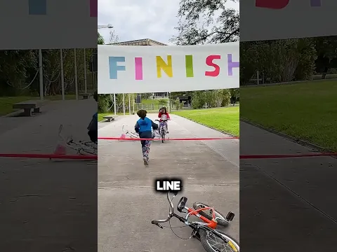 This girl waits for his friend but he ignored her but soon came back and win together ❤️