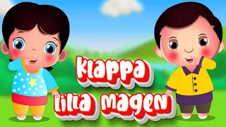 Klappa lilla magen  - Barnsånger på svenska - Svenska Barnsanger