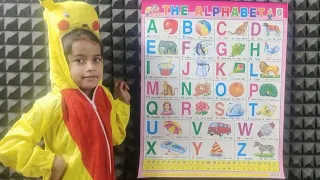 WOW a b c d e f g with padhne wala | abcd video bacchon ki padhaai | ABC | ABCD | A se Z Tak