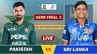 PAKISTAN vs SRI LANKA SEMIFINAL MATCH LIVE | PAK vs SL LIVE SCORES & COMMENTARY | ASIA CUP LIVE