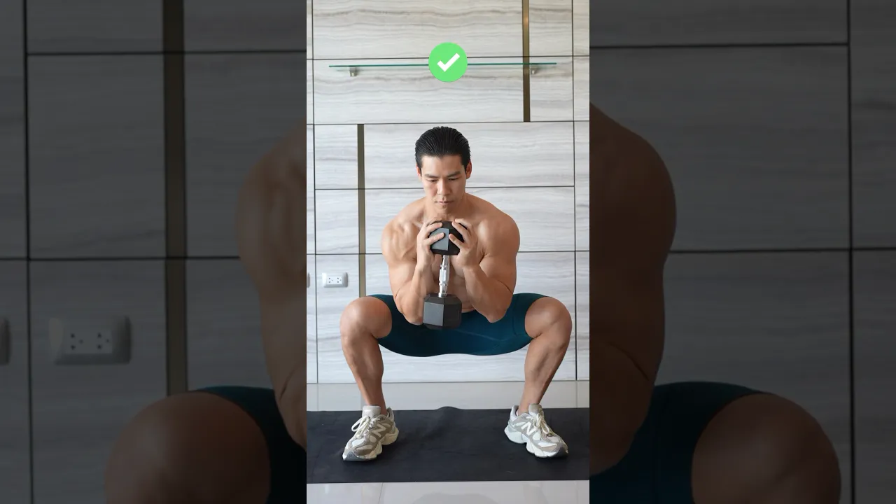 Image Goblet squat