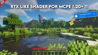 Ultra Realistic Shader For Minecraft PE 1.21+ - BEST SHADER On MCPE 1.21!!
