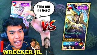 PINAIYAK KO S WRECKER JR. DAHIL MINALIIT FANS KO😂| 1V1 - MLBB