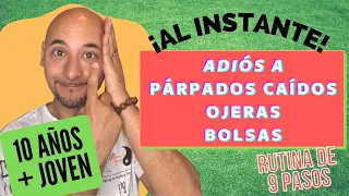 ¡REJUVENECE 10 AÑOS! SIN PÁRPADOS CAÍDOS, NI OJERAS, NI BOLSAS - 9 Minutos al Día