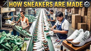 How Sneakers Are Made | Inside the Shoe Factory!