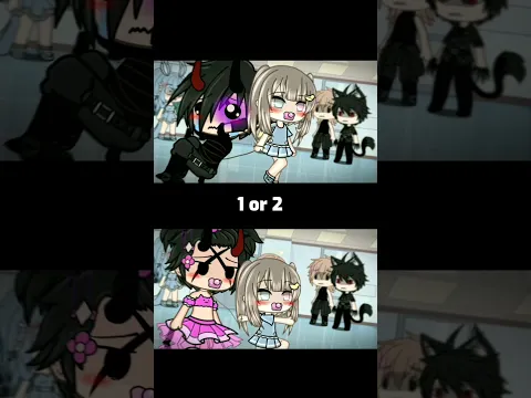 1 or 2😂? guys "Angel_zayna•" #shorts #gacha #gachaclub #gachalife #trending #gachatrend #gachameme
