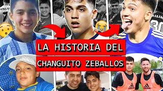 La HISTORIA del CHANGUITO ZEBALLOS, el fanático de CRISTIANO que fue BENDECIDO por MARADONA y BOCA 😮