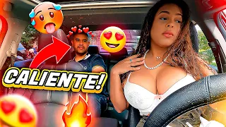 CONDUCTORA DE UBER SE QUITA LA BLUS@ EN PLENO VIAJE |PARTE 4|