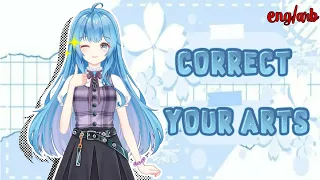 سلسلة جديدة بالقناة🔥💙 || New series on the channel || تصحيح رسوماتكم؟!💙 Eng/Arb
