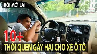 [HỒI MỚI BIẾT LÁI] - P2: Tôi vô tình gây hại cho xe vì những thói quen thế này | TIPCAR TV