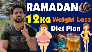 Ramazan 12 Kg in 1 Month Challenge Weight Loss Diet Plan