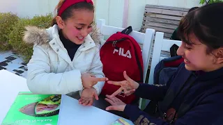 شوفوا شو صار مع  تولاى فى المدرسة!!