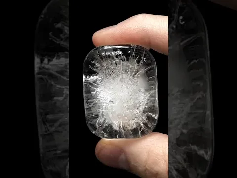 This ice cube is too heavy