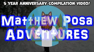 A Compilation Of All My Camping Adventures (5 Year Anniversary Video!)