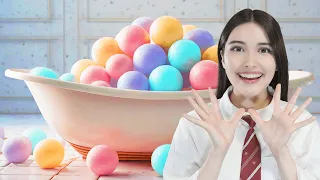 Japanese Bath Ball Compilation