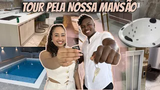 TOUR PELA NOSSA CASA NOVA!!