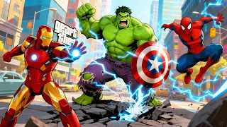SPIDER-MAN, IRON MAN, HULK 🎮📺 GAME ANIMATION Ep.12
