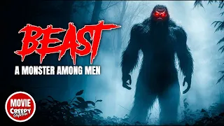 BEAST | HD BIGFOOT HORROR MOVIE | FULL SUSPENSE THRILLER  FILM | CREEPY POPCORN