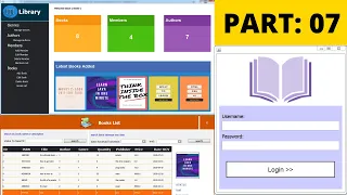 Java Library Management System Project In Netbeans With MySQL - [Part 07]