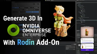 Generate 3D in Omniverse/Issac with AI — Hyper3D Rodin Add-on