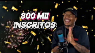 ESPECIAL 800 MIL INSCRITOS!! (Paulinho React) #paulinho99