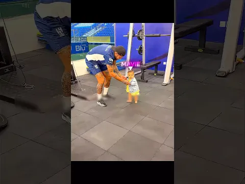 NEYMAR ENSINOU A MAVIE A DANÇAR❤️🥹