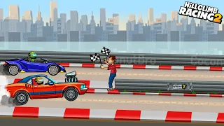Muscle Car VS Lamborghini (SuperCar)  - Hill Climb Racing 2