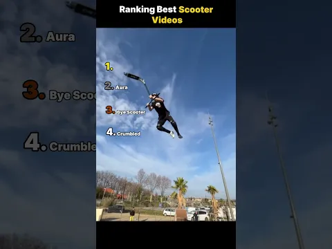 Ranking Best Scooter Videos