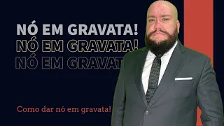 Como dar nó em gravata! Como dar um nó em uma gravata de maneira bem simples!