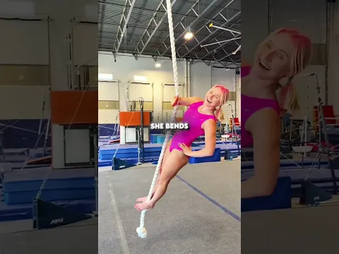 When this girl does gymnastics...