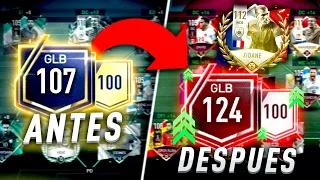 😲 SUBI EL GRL DE UN SUSCRIPTOR EN FIFA 22 MOBILE !!! EQUIPO 100% MEJORADO !!! 🤑