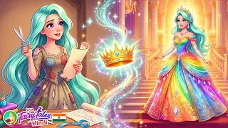 मैं सिर्फ एक रात में दर्ज़िन से राजकुमारी बन गई? 👗 Tailor To Princess Overnight in Hindi
