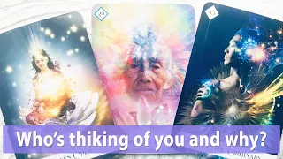 Who's thinking of you and why?