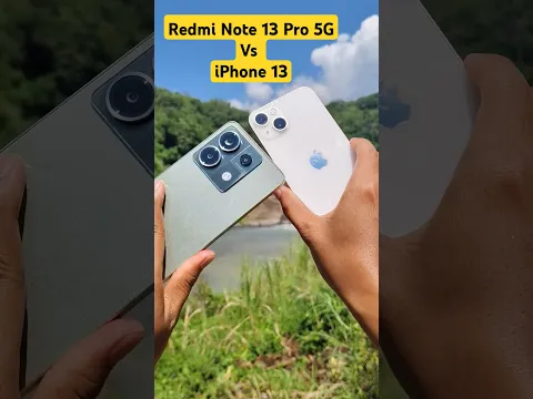 iPhone 13 Vs Redmi Note 13 pro 5G Camera Test!!