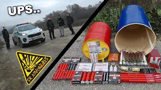 Veľký TEST petárd pod sudmi - PRIŠLA POLÍCIA ! 🧨 (EXPERIMENT)