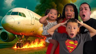 WE SURVIVED A PLANE CRASH  *Not Clickbait*