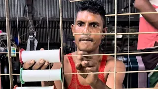 See how the famous lungi of Sirajganj is made