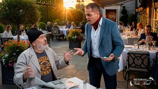 Dueño de restaurante humilló a un vagabundo sin saber quién era realmente