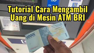Cara ambil uang di ATM BRI