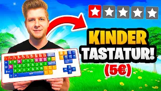 Ich spiele mit einer Tastatur für Kinder und werde damit zum Pro Player!😳🥵 (FSK 6)
