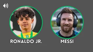 If Messi and Ronaldo Junior Had a Group Call