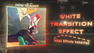 AE white transition effect
