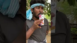 Milkshake Experiment 🙄இப்படி கூட சாப்பிடலாம்👍குழந்தைகளின் சாபத்திற்கு ஆளாவோம்😳 | Lungi Boys
